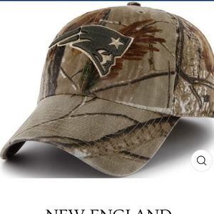 NEW ENGLAND PATRIOTS HAT FITTED CAMO REAL TREE